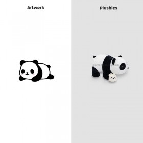 Encantadora Peluche de Panda Personalizada: El Juguete de Peluche Perfecto para Todas las Edades where to get panda plushie