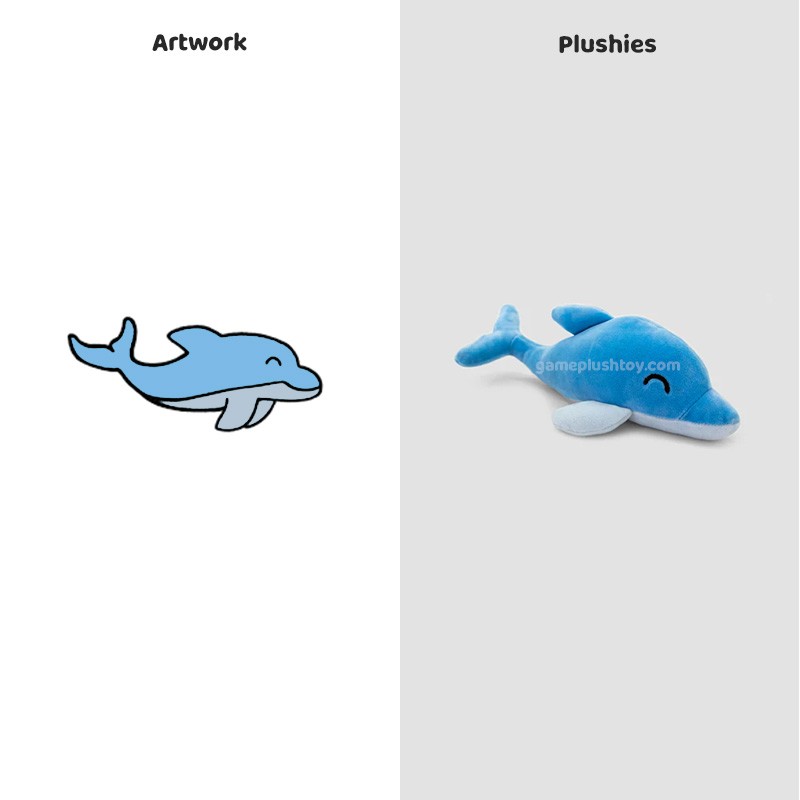 귀여운 맞춤형 돌고래 봉제인형: 바다를 사랑하는 사람을 위한 완벽한 인형