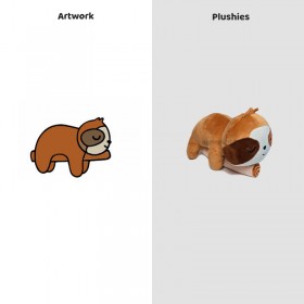 Niedliche Personalisierte Faultier-Plüschfigur: Das Perfekte Stofftier für Alle Altersgruppen how to get sloth plushies