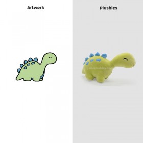 Brontosaurus-Plüschtier – Niedlicher Stoffdinosaurier für alle Altersgruppen