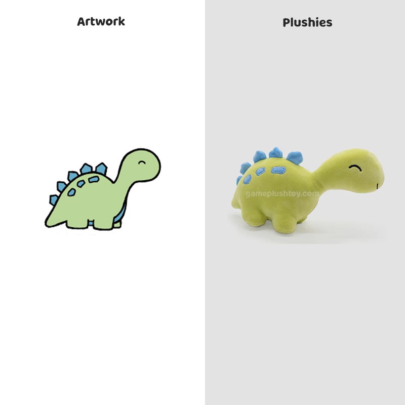개인화된 브론토사우루스 봉제 인형 - 모든 연령대를 위한 사랑스러운 봉제 공룡