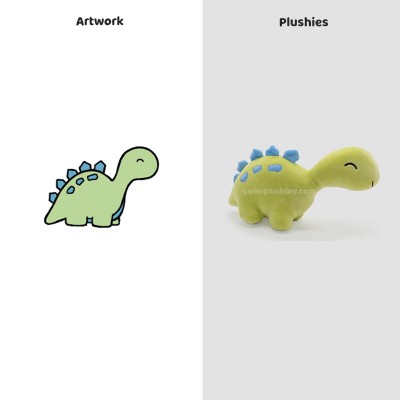 Peluche de Brontosaurio personalizado: adorable dinosaurio de peluche para todas las edades