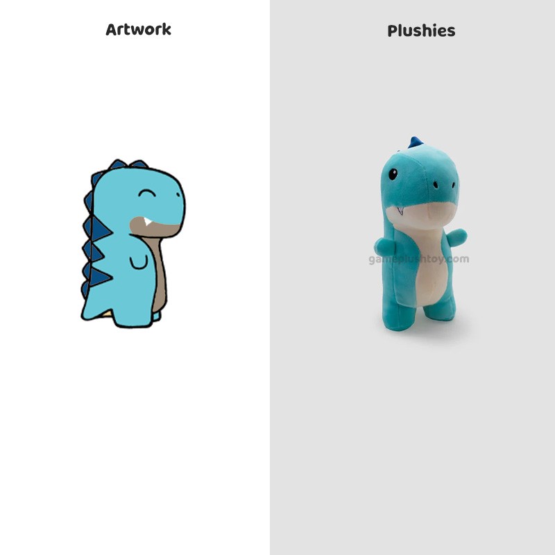 Peluche de T-Rex personalizado: adorable dinosaurio de peluche para todas las edades