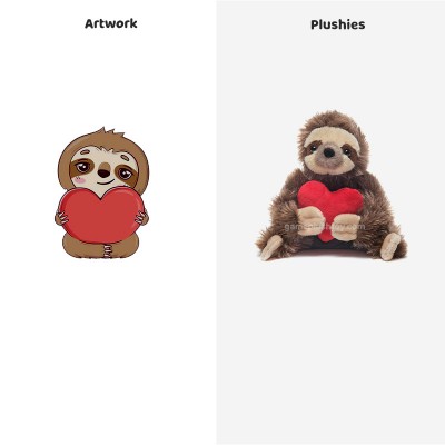 how to get Simon Love The Sloth Valentine's Day Stuffed Animal