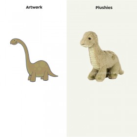 El dinosaurio de peluche Brontosaurio: tu compañero prehistórico where to get Brontosaurus Dino Plush