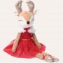 personalized your own Reindeer Ballerina Doll plush