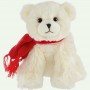 Oso polar de peluche Frosty: tu adorable compañero ártico.