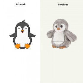 매끈한 작은 봉제 펭귄 봉제 동물 - 포근하고 즐거운 선물