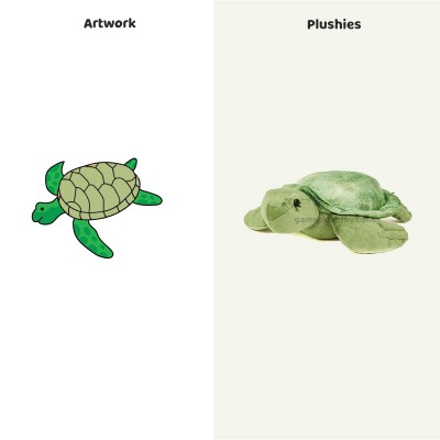 Tortuga marina de peluche Shelton: tu compañero inspirado en el océano