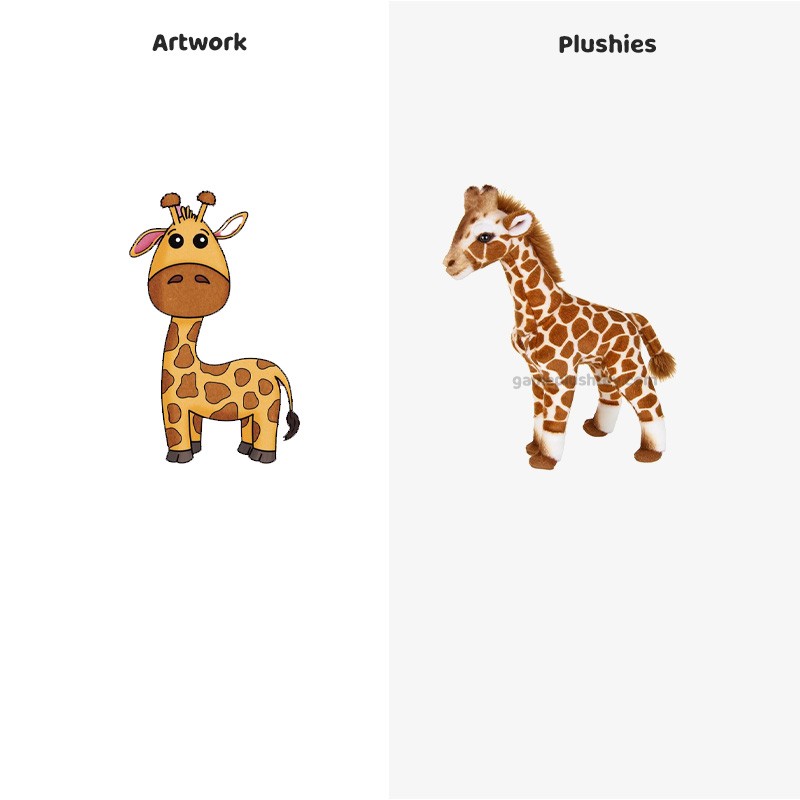 how to get Plush Giraffe Stuffed Animal