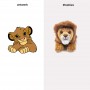 Le Roi Lion : Peluche réaliste ultra douce
