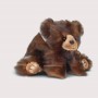 how to customized Huggy Ben Plush Stuffed Animal Brown Grizzly Bear