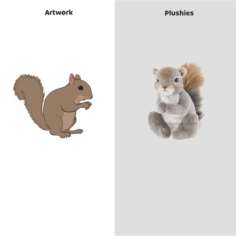 Eichhörnchen-Kuscheltier – Ihr liebenswerter Kuschelbegleiter