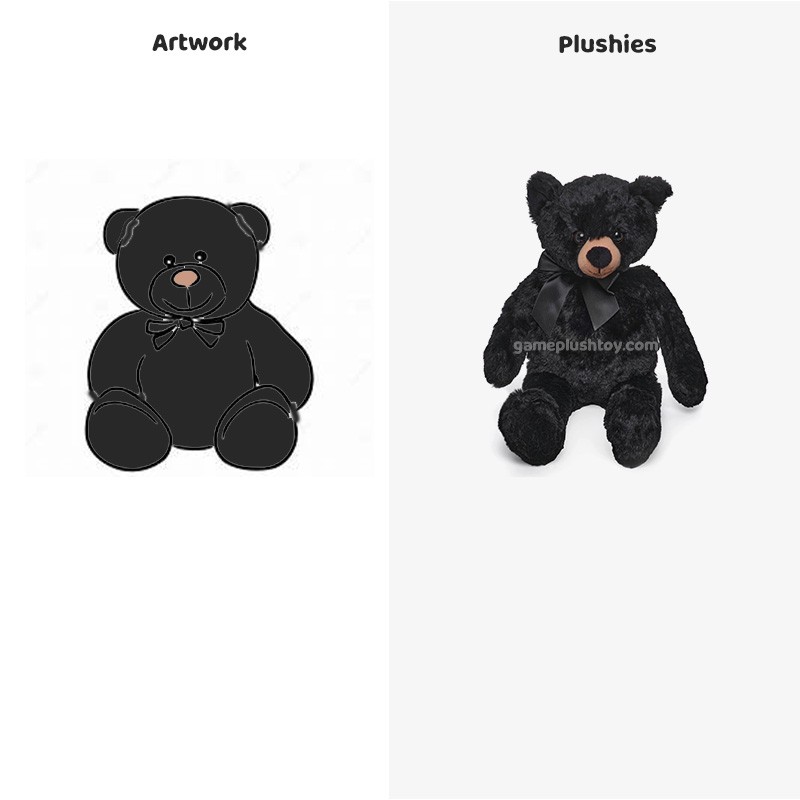 Schwarzer Bär als Kuscheltier – Ihr treuer Begleiter