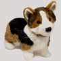 Customize your own Tri Colored Corgi Dog Plush