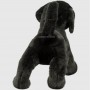Peluche de perro labrador negro Chester: tu fiel compañero