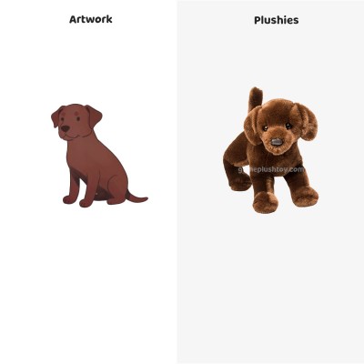 How to get Chocolate Lab Dog Plush Stuffed Animal