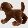 Perro de peluche labrador de chocolate y cacao: tu dulce compañero