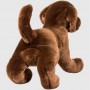 Perro de peluche labrador de chocolate y cacao: tu dulce compañero