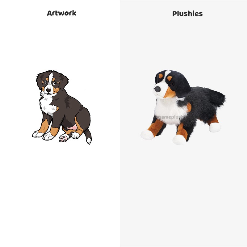 How to find Bernese Mountain Dog Plush Stuffed Animal