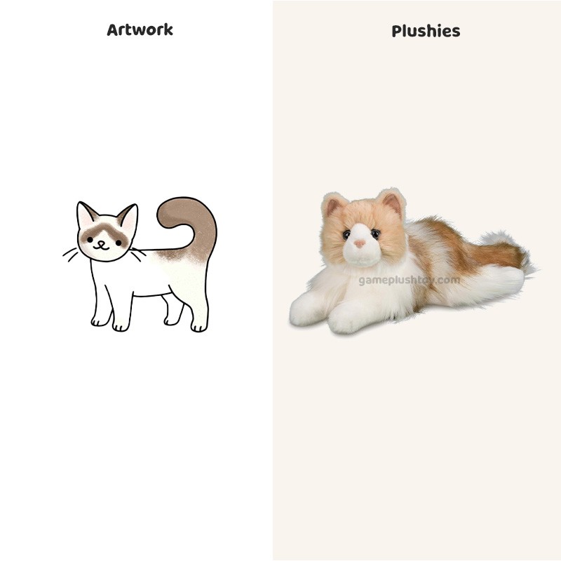 Peluche chat Ragdoll : votre compagnon doux et câlin