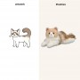 Peluche chat Ragdoll : votre compagnon doux et câlin