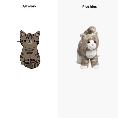 How to get Gray Tabby Cat Plush Stuffed Animal