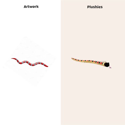 Serpiente de peluche Wild Onez: tu compañero suave y escurridizo