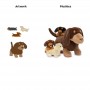 Custom Logo Enterprise Mascot Doll