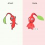 custom cute red pikmin plush supplier