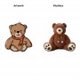 Classic Teddy Bear Plush by Toyard