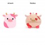 Squishy Cow Plush Stuffed Animal by Toyard