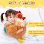 how to find Ultra Soft Stuffed Animal Long Pile Plush Orange Rooster