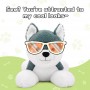 where to get Wholesale Cuddle Plush Blue Grey Husky Plush Stuffed Animal