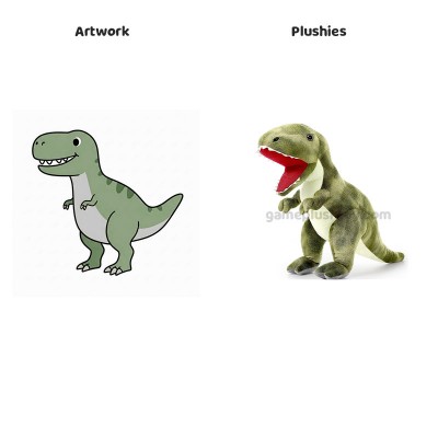 Peluche T-Rex pour garçons et filles, cadeau d'anniversaire, d'Halloween ou de Saint-Valentin