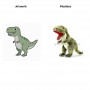 Peluche T-Rex pour garçons et filles, cadeau d'anniversaire, d'Halloween ou de Saint-Valentin