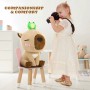 Mother Baby Capybara Plush & Frog Plush by toyard