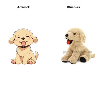Peluche Labrador pour enfants et festivals