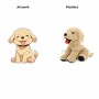 Labrador Stuffed Animal Toy Sensory Training Plushie