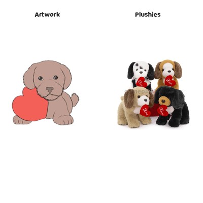 how to get Cute Stuffed Dog Gift