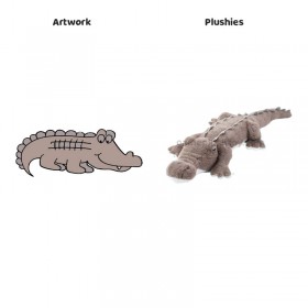 Large Crocodile Stuffed Animal