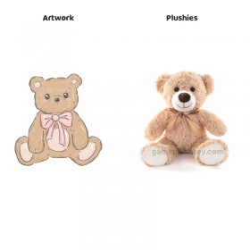 Valentinstag-Teddybär, 35 cm, niedlicher, weicher Plüschteddybär, Kuscheltier