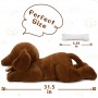 how to buy Dark Brown Plush Labrador Toy