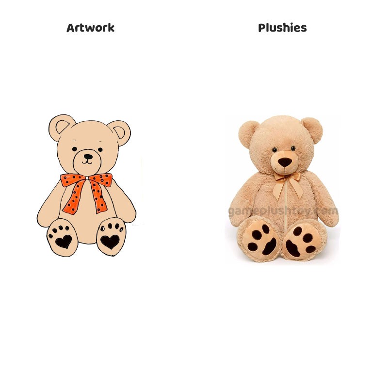 Giant Teddy Bear Plush Large 4-Foot