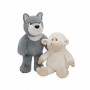 how to get Christmas Stocking Stuffers Soft Plush Wolf and Sheep