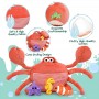 Extra Large Crab Plush Mother and Baby Sea Creature by toyard