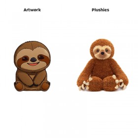 Peluche de perezoso de brazos largos, suave y tierno, regalo para niños, niñas y mejores amigos. Long Armed Sloth Plush Soft Cuddly Stuffed Animal