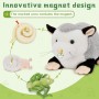 how to buy Realistic Opossum Plush Soft Magnetic Mouse