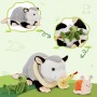 Soft Magnetic Mouse, Large Rat, Snail, Mantis & Snake Plush for Girls & Boys Birthday Gift