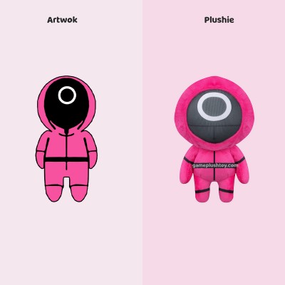 bespoke soft squid game plush toy gift for anime fan